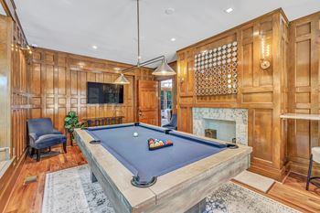 Billiards room